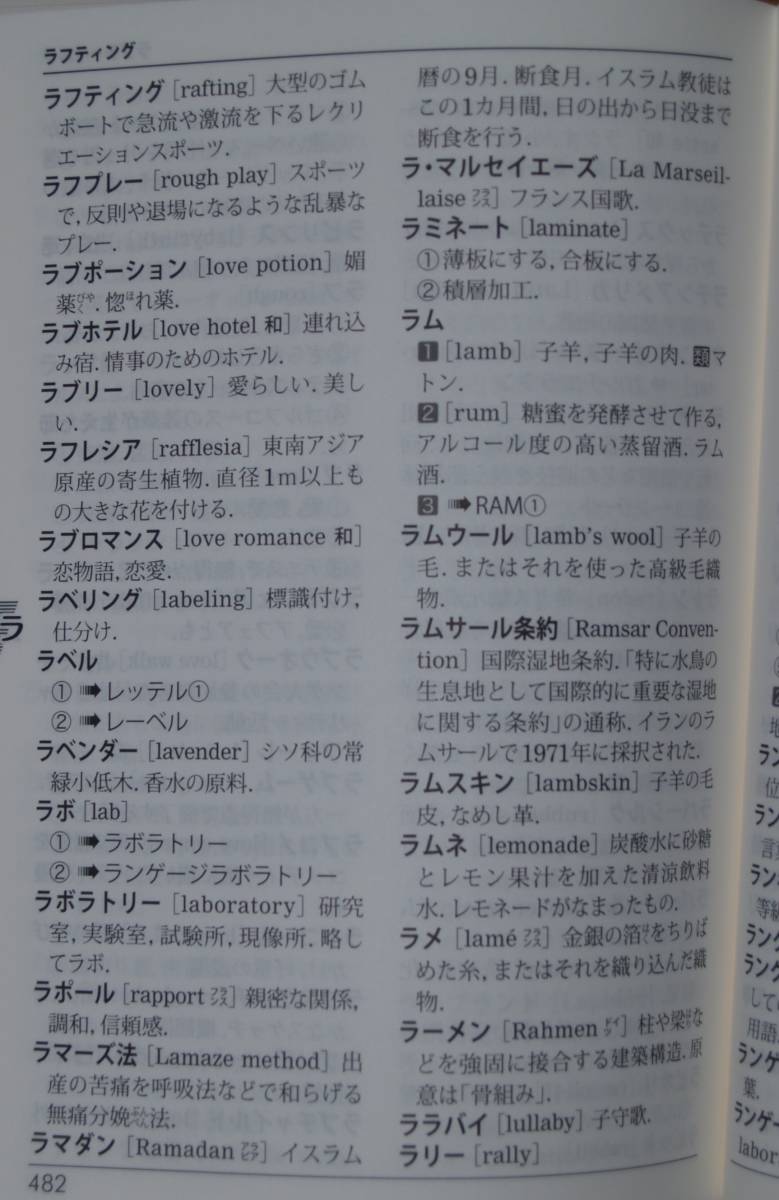  morning day newspaper. katakana language dictionary 