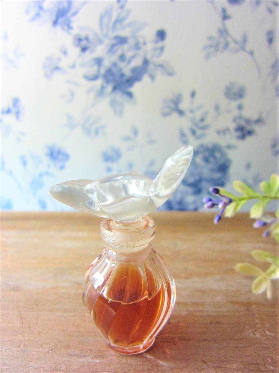 フランスアンティーク☆LALIQUE ラリック☆ツバメ☆パフュームボトル