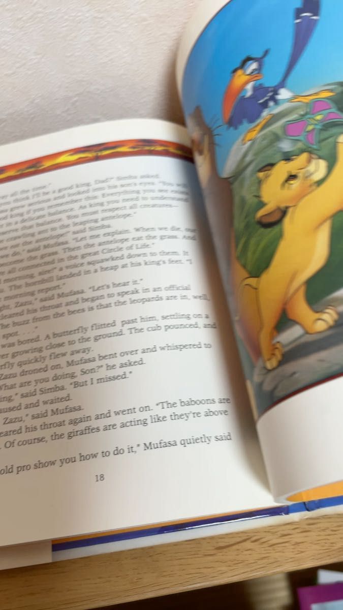 THE LION KING ライオンキング英語絵本 ディズニー