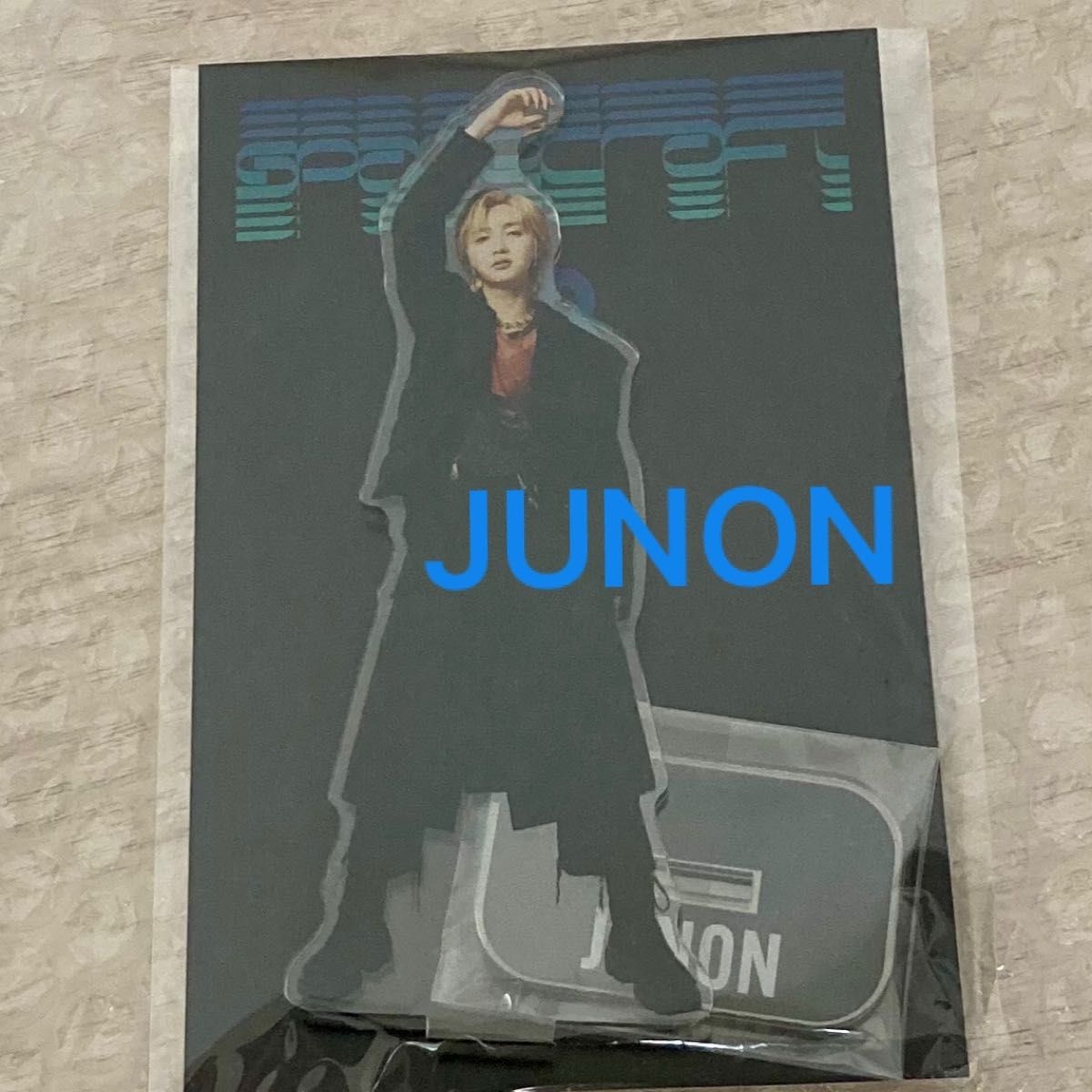 新品未開封 BE:FIRST JUNON ジュノン 初期ミニアクリルスタンド 未開封】BE FIRST JUNON ジュノン Spacecraft アクリルスタンド