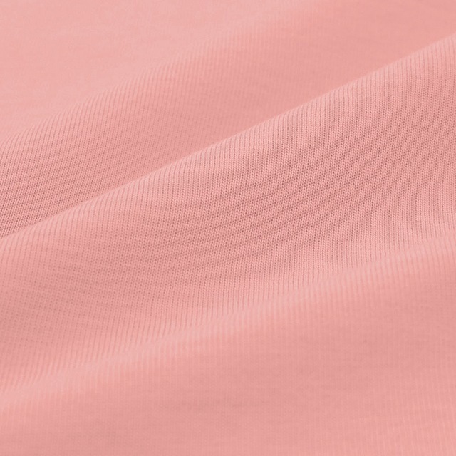 GUグラフィックロングスリーブT(長袖)　Sサイズ　綿100%　PINK　ピンク