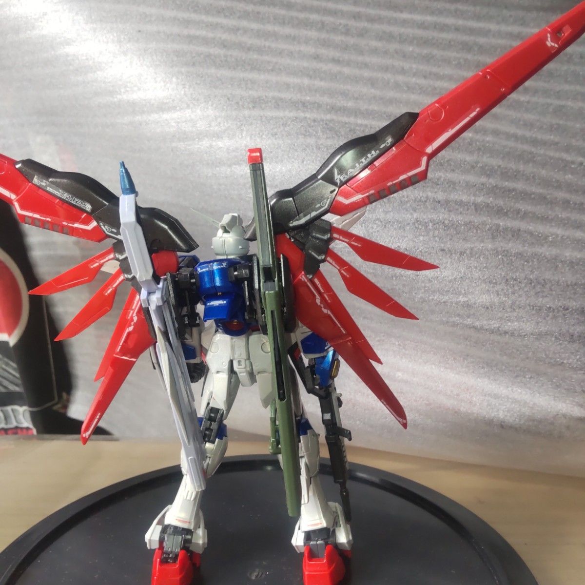 RG デスティニーガンダム エアブラシ全塗装 spec2塗装 ガンダムseed RG デスティニーガンダム エアブラシ全塗装 spec2塗装 ガンダム