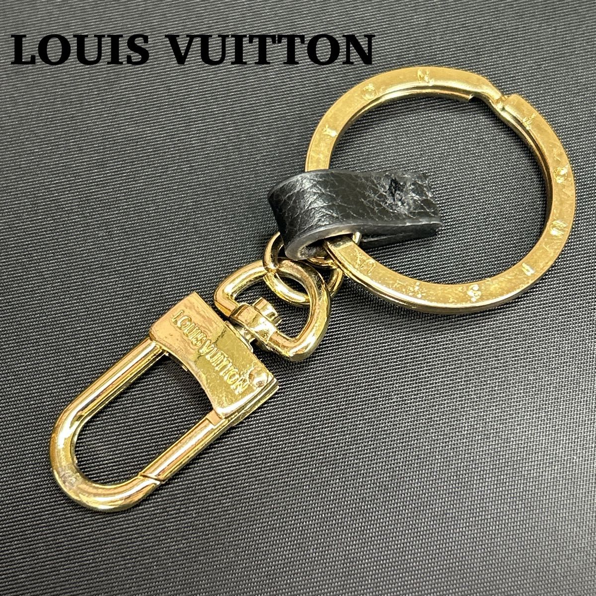 【希少】LOUIS VUITTON アノクレ カナビラ キーホルダー キーリング 希少】LOUIS VUITTON ルイヴィトン アノクレ カナビラ