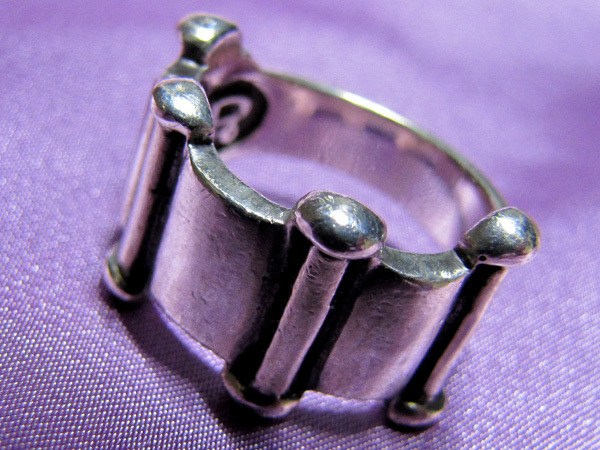 ☆LP LUCIEN.P ルシアン POLE DESIGN RING ポール デザイン リング