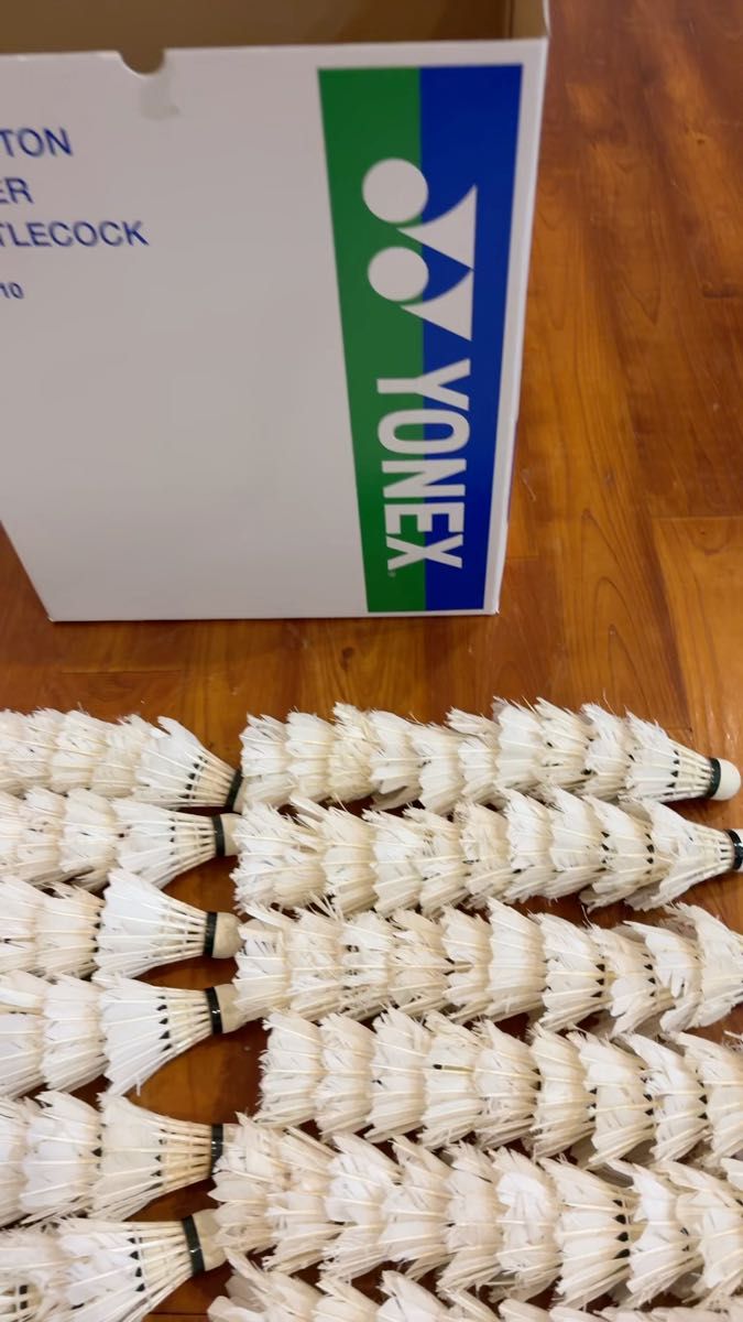 バドミントン シャトル① 使用済み 160球+α 野球ノック用に