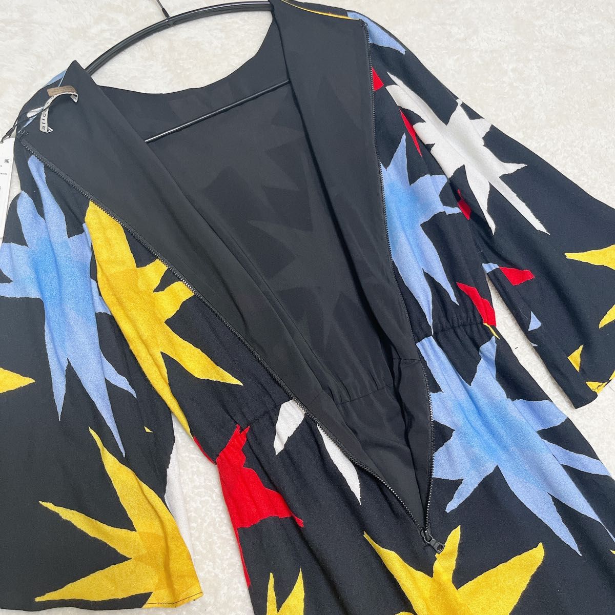*Alice + Olivia* ベルベットスリットワンピース ドレス 美品 alice+olivia ロングスリットドレス|Yahoo!フリマ(旧