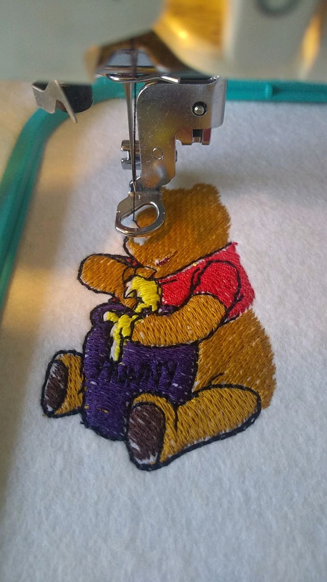 ラスト値下げ 美品 brother ぷーさん 刺繍ミシン 整備済
