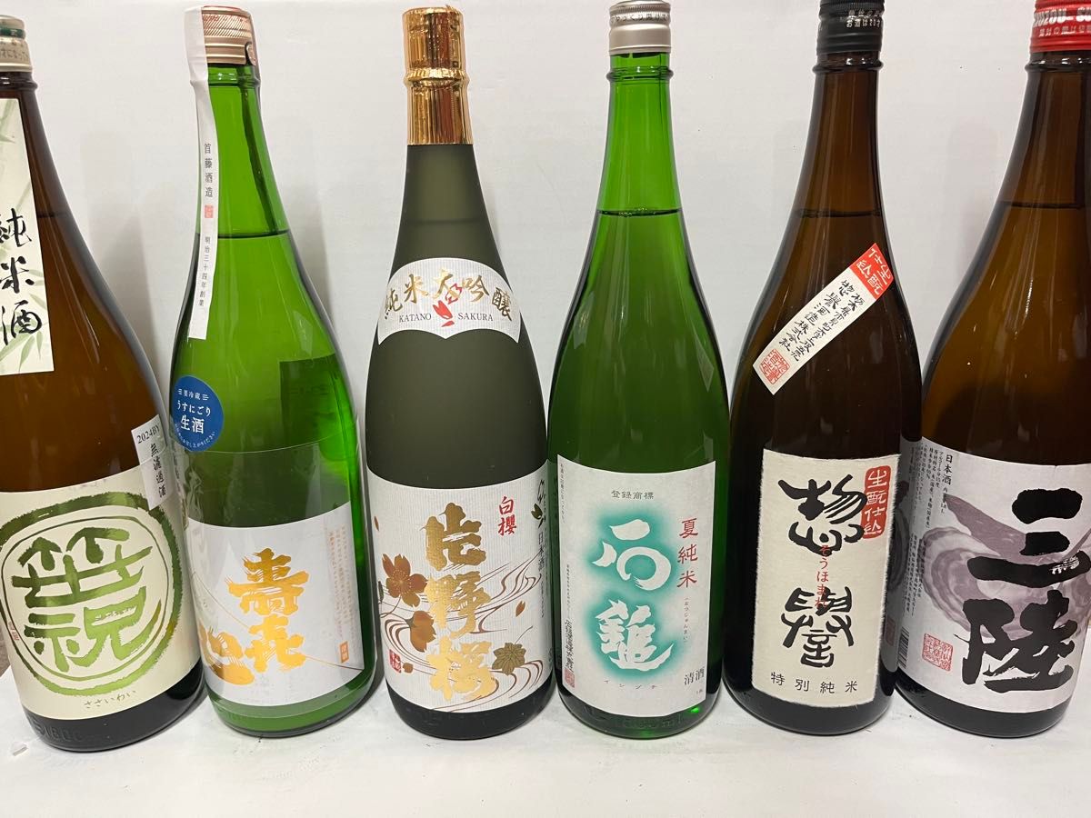 てっち 日本酒 一升瓶 6本セット 日本酒】一升瓶6本セット|Yahoo!フリマ(旧PayPayフリマ)