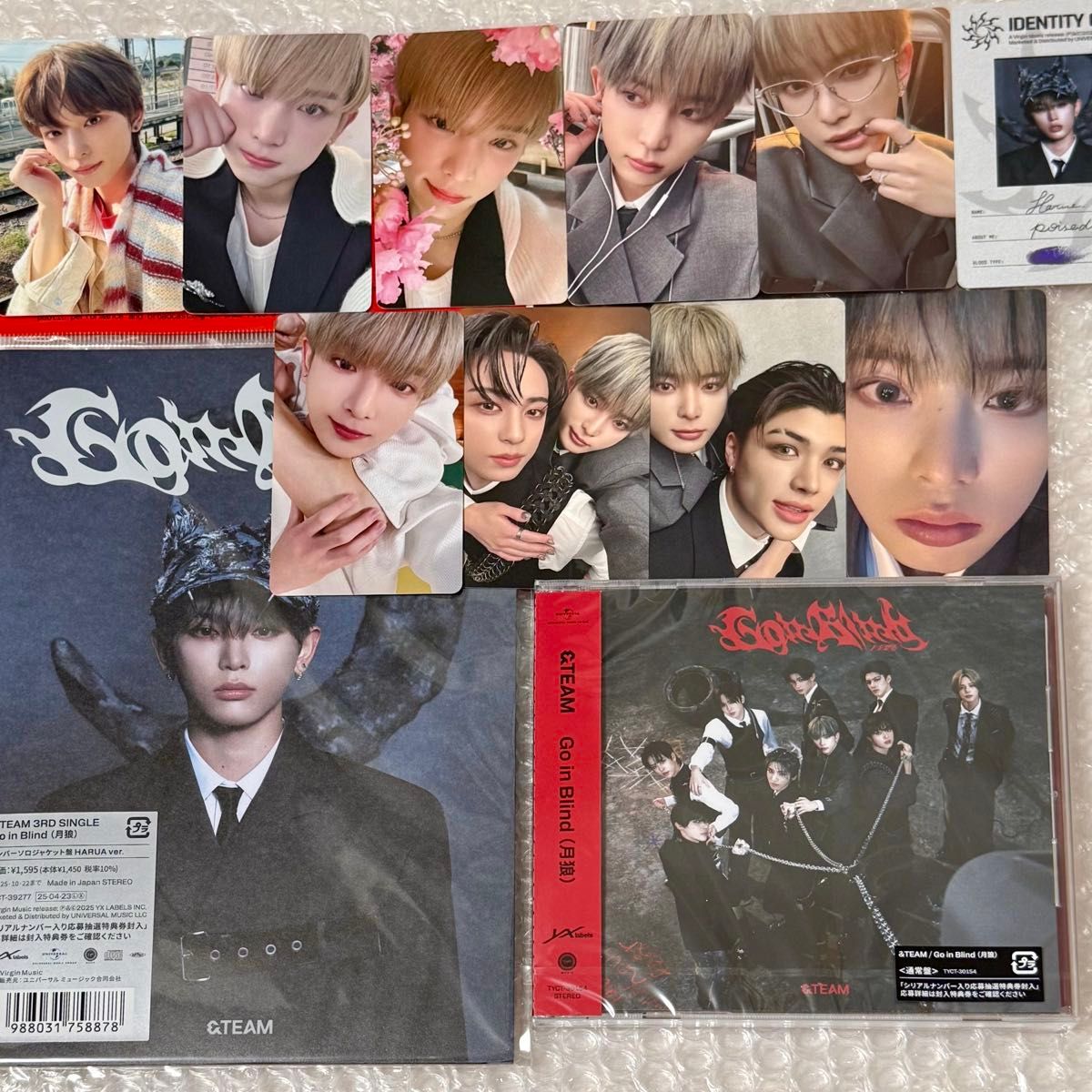 &TEAM 月狼 ラキドロ &TEAM 月狼 未開封CD HARUA ラキドロ トレカ セット|Yahoo