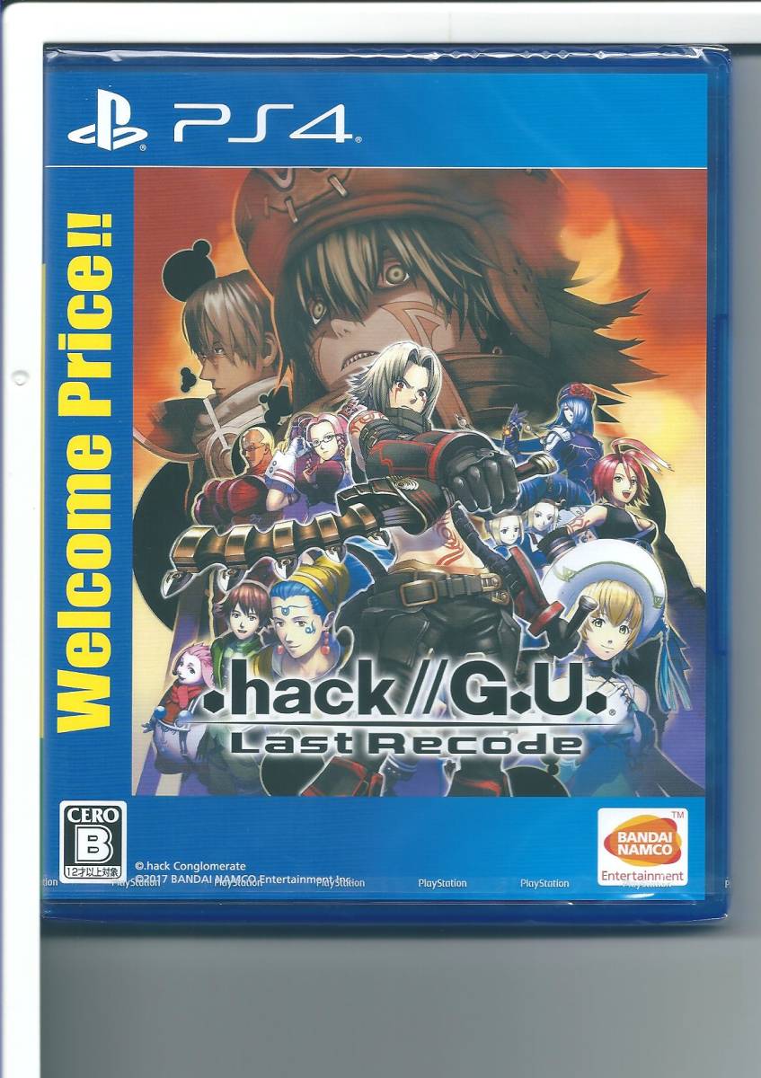 ☆PS4 ドットハック .hack//G.U. Last Recode Welcome Price!! 外装不良_画像1