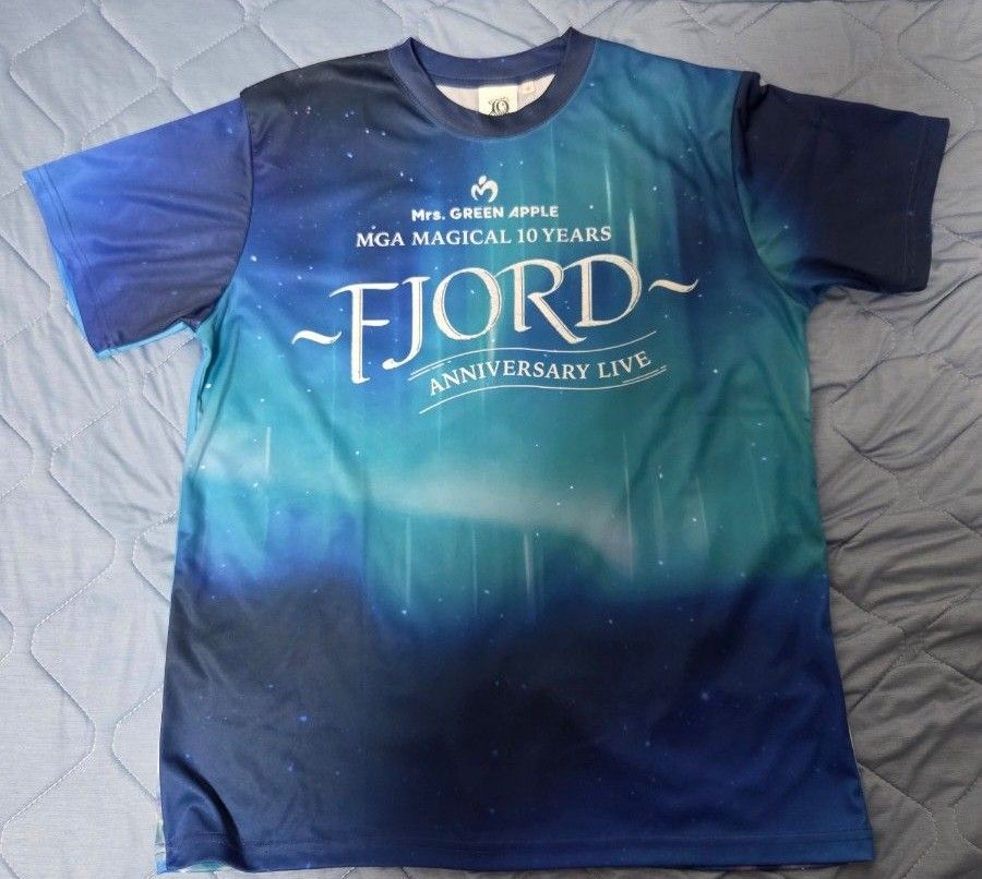 【最速発送】Mrs. GREEN APPLE シャツ フィヨルド クリスタルXL Mrs GREEN APPLE ミセスグリーンアップル フィヨルド fjord T