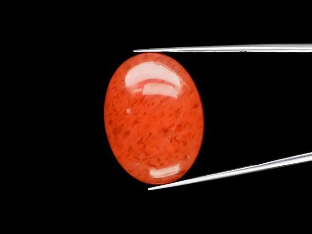 No.733 アゲート 約27.35ct 約25.5mm×19.2mm アフリカ産