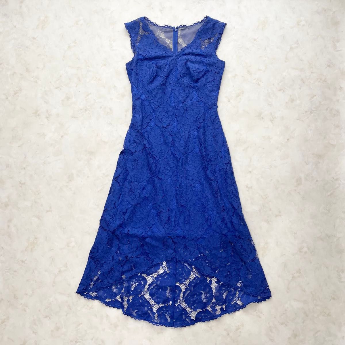 SALE☆TADASHI SHOJ シンプルロングワンピース☆ TADASHI SHOJI タダシショージ 総レース ロングワンピース