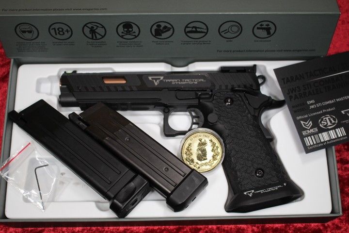 EMG STI/TTI COMBAT MASTER ハイキャパマガジン ジョンウィック EMG STI TTI コンバットマスター 東京マルイ