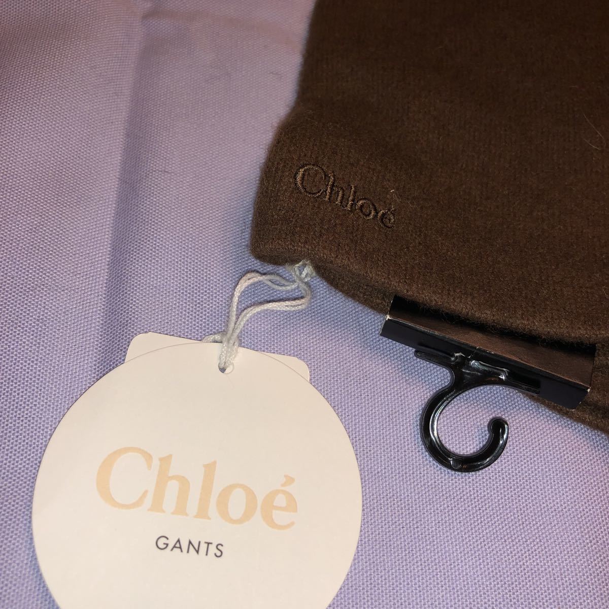 《新品》Chloe クロエ、おしゃれな高級手袋、ブラウン