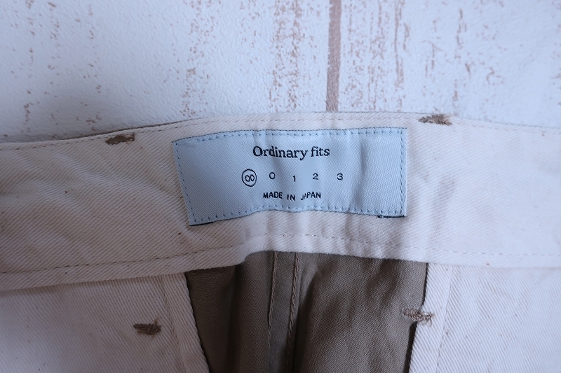 ab0197/オーディナリーフィッツ チノパンツ ordinary fits _画像4