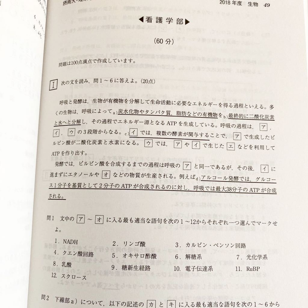 2020年度 摂南大学 理工学部 薬学部 看護学部 赤本 教学社 過去 2020年度 摂南大学 理工学部 薬学部 看護学部 赤本 教学社 過去