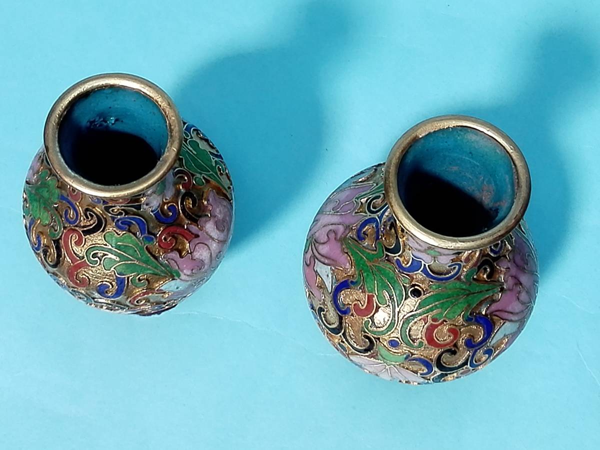 Yahoo!オークション - 中国美術 七宝細工 七宝焼き 花瓶 壺 Yahoo!オークション - 中国美術 七宝細工 七宝焼き 花瓶 壺