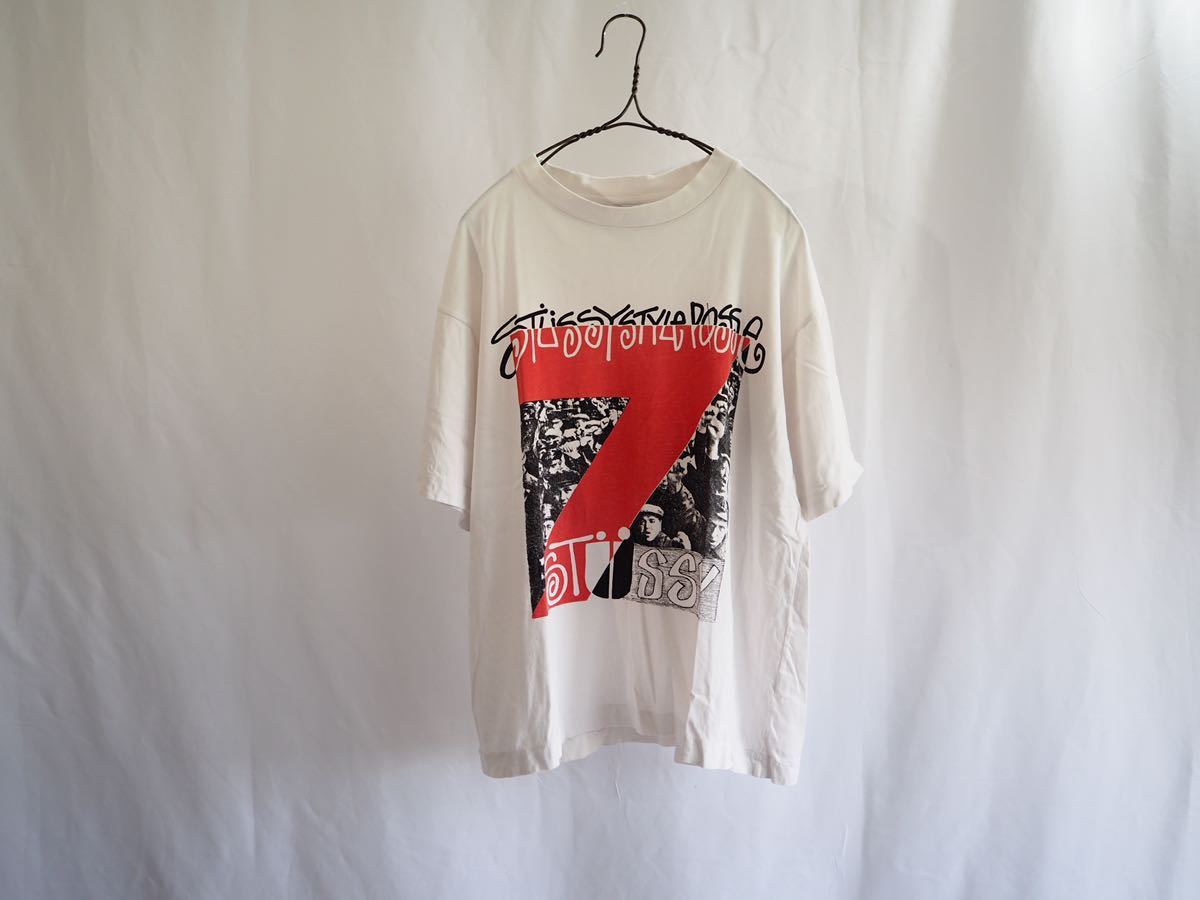 Yahoo!オークション - 90s USA製 STUSSY 7周年 プリントTシャツ Yahoo!オークション - 90s USA製 STUSSY 7周年 プリントTシャツ