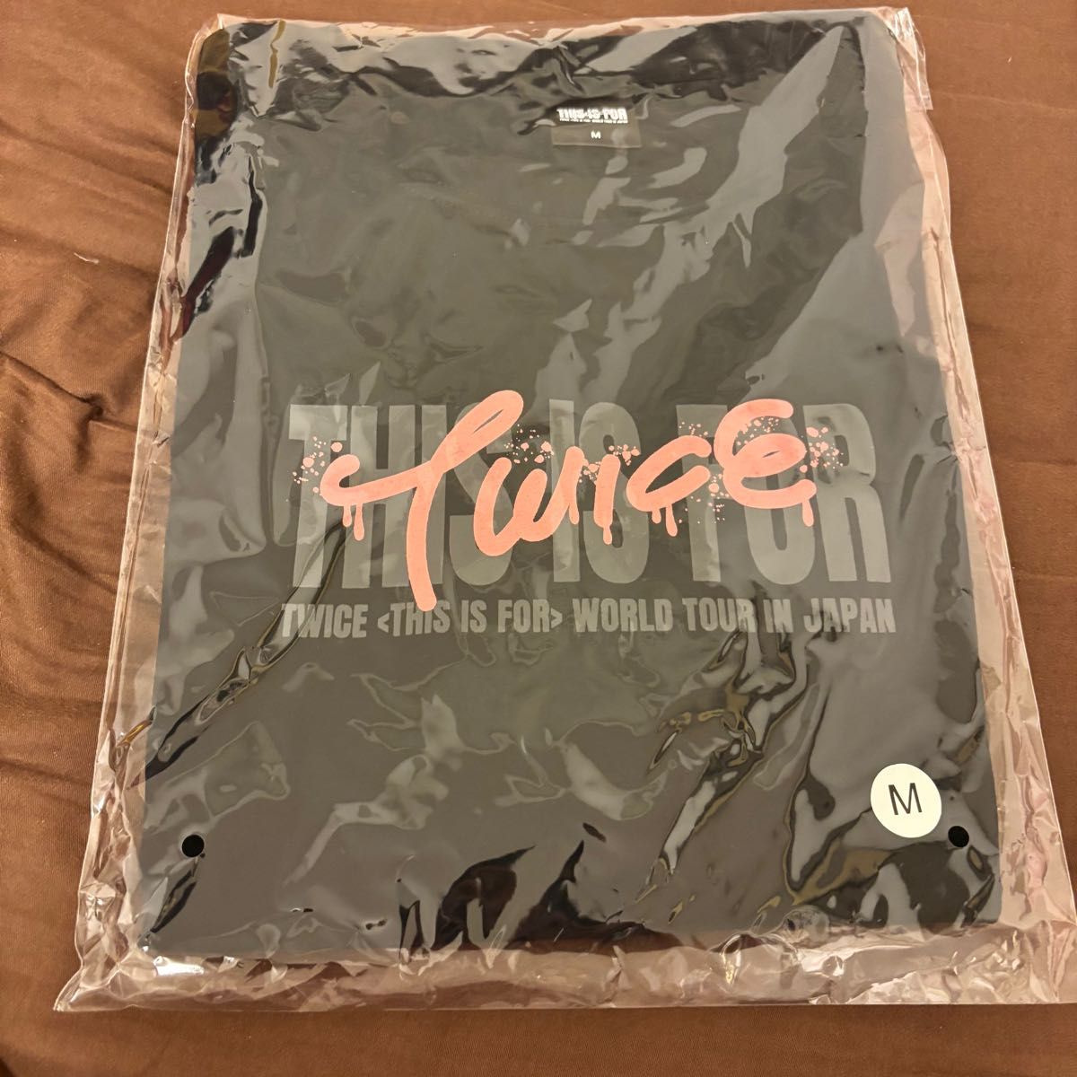 TWICE ポップアップ ライブTシャツ モモ Mサイズ×2 TWICE ポップアップ ライブ Tシャツ モモ Mサイズ 新品未開封品
