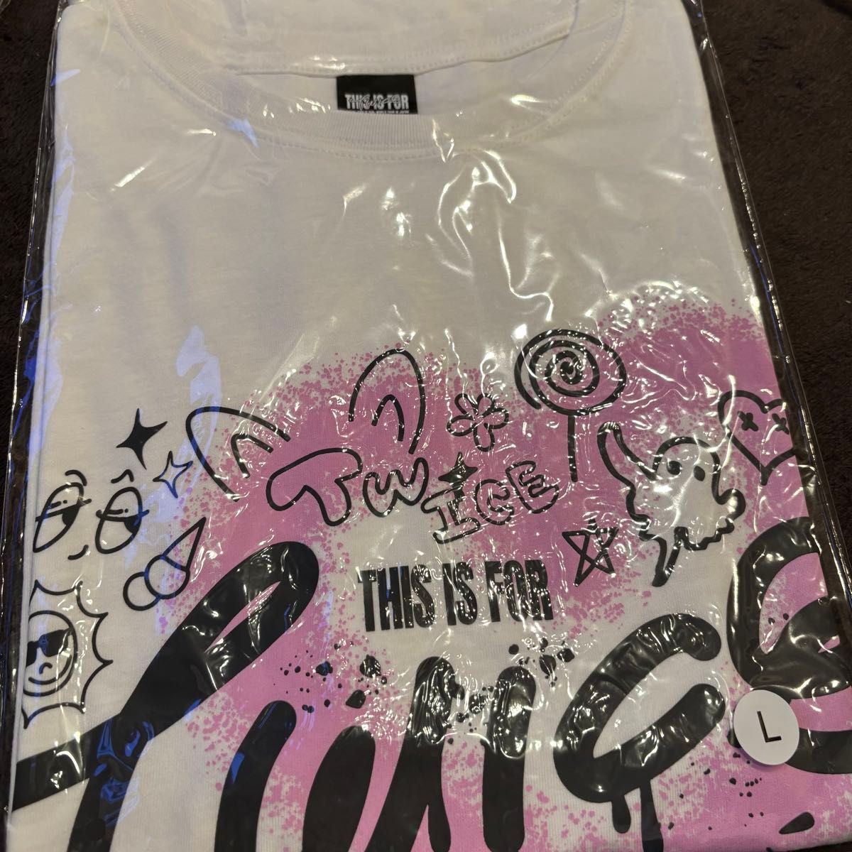 【23日朝発送】TWICE Tシャツ 白 Lサイズ 23日朝発送】TWICE Tシャツ 白 Lサイズ|Yahoo!フリマ(旧PayPay