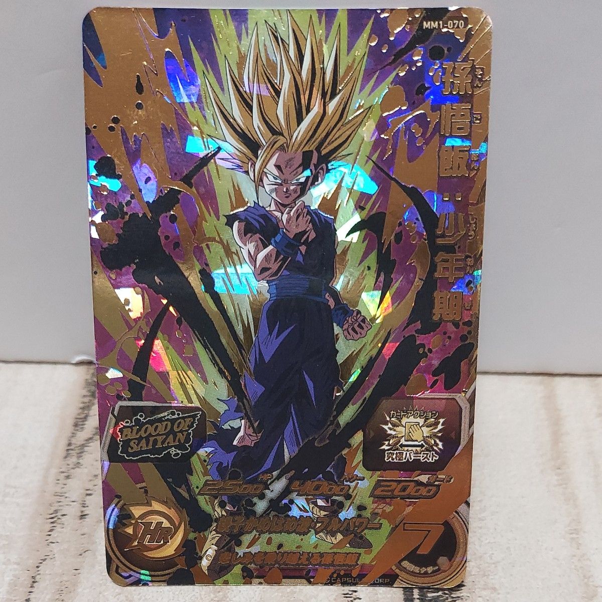 孫悟飯 少年期 mm1-070 psa10 ヒーローズ フュージョンワールド 孫悟飯 少年期 mm1-070 psa10 ヒーローズ フュージョンワールド