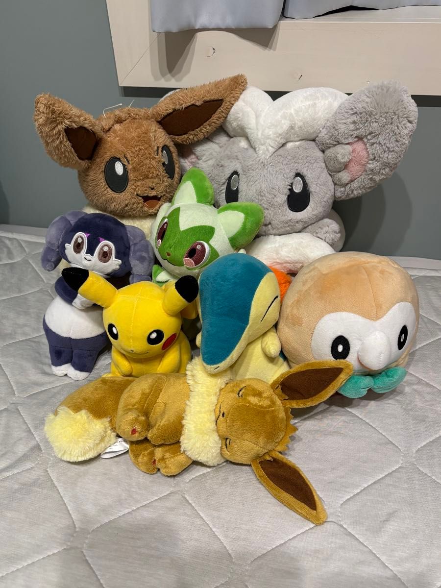 ポケモン ポケモンセンター プライズ ぬいぐるみ セット ポケモンセンター産 プライズ産 ぬいぐるみセット ピカチュウ