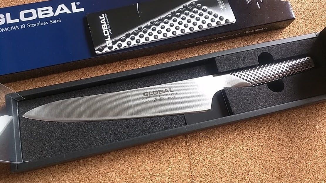 グローバル スライサー Global Slicer G-3 吉田金属 刃渡り 21cm 新品_画像1