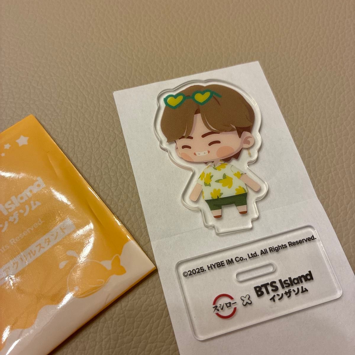 BTS テヒョン テテ V 公式 アクリルスタンド BTS Island×スシロー コラボ限定 アクリルスタンド V テテ