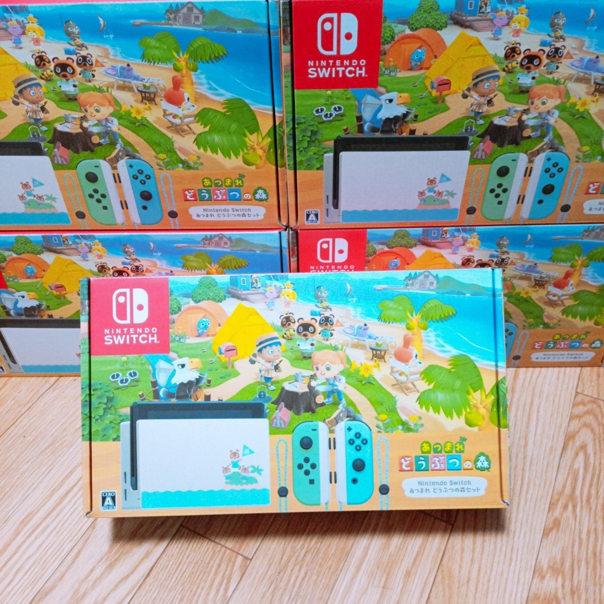 任天堂スイッチ限定デザイン外装あつ森仕様 ジュンアミーボ 任天堂スイッチ限定デザイン外装あつ森仕様 ジュンアミーボ