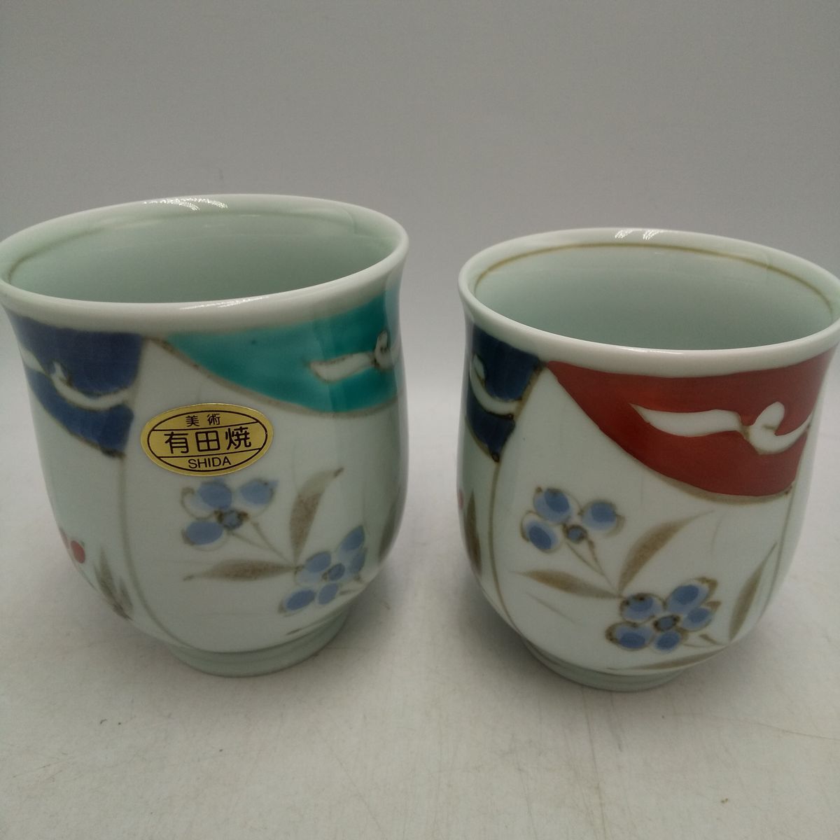 茶道具 田代茶碗 有田焼 SHIDA 仙力 茶碗湯呑みセット 陶器 お洒落 アンティーク