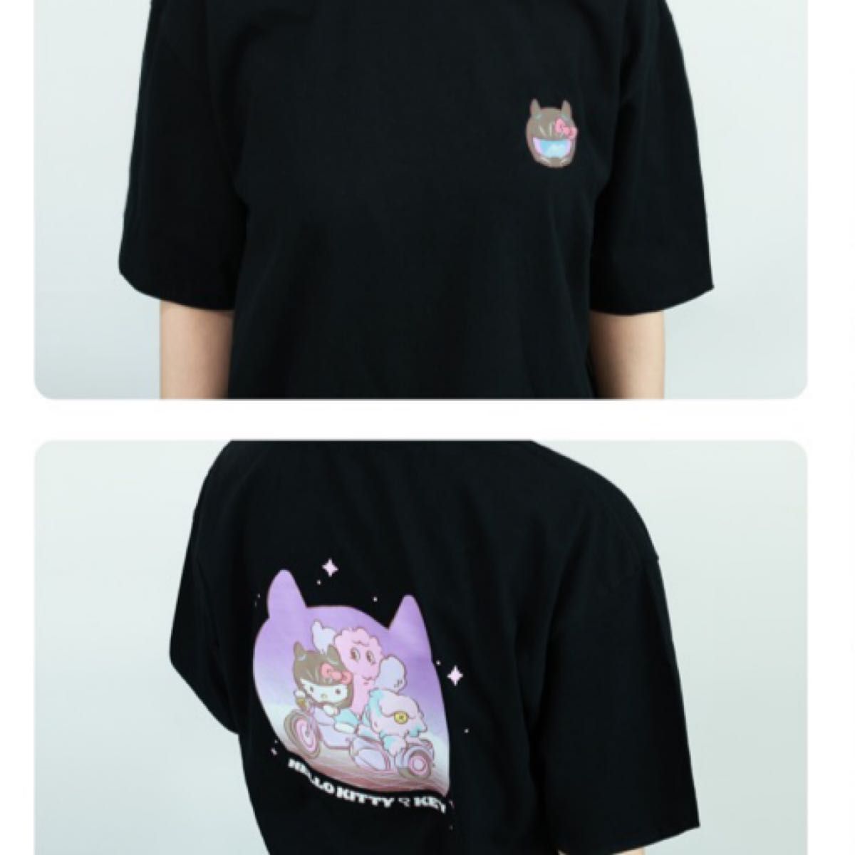 【トレカ付】SHINee キー キティ Tシャツ ポップアップTシャツ ボクシリ SHINee・KEY】HELLO KITTY×KEY Tシャツ(ブラック)|Yahoo!フリマ