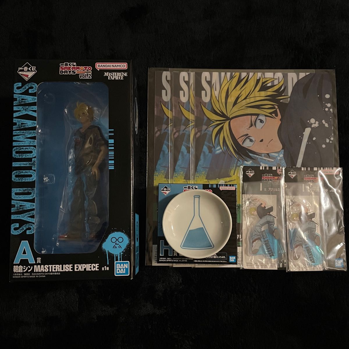 一番くじ サカモトデイズ 朝倉シン3点セット SAKAMOTO DAYS サカモトデイズ vol 2 一番くじ 朝倉シン セット