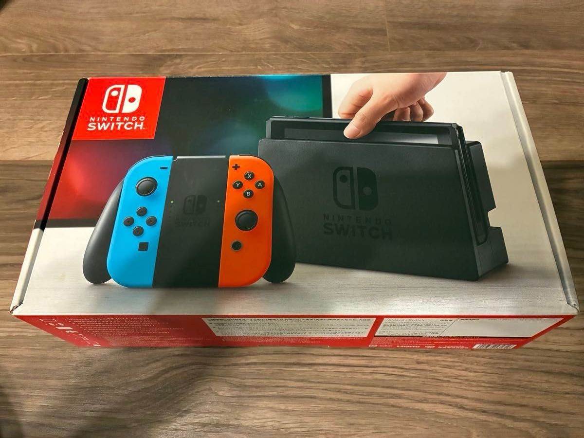 Nintendo Switch ネオンレッド/ネオンブルー 本体 +純正ケース Nintendo Switch 本体 ネオンブルー/ネオンレッド + 純正ケース