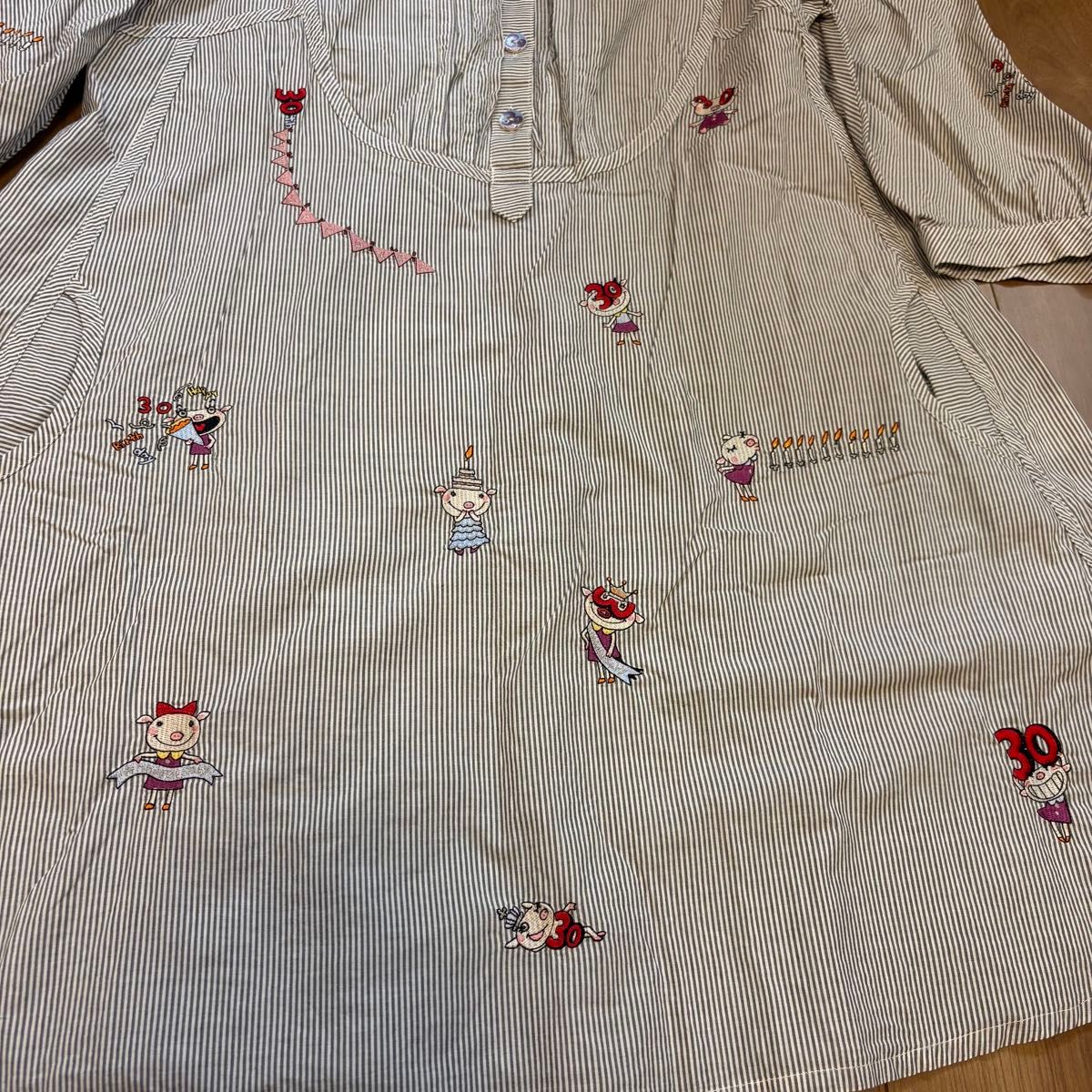 こ*た様 【美品】OLLEBOREBLA アルベロベロ　ロングチュニック　30周 美品】OLLEBOREBLA アルベロベロ ロングチュニック 30周年 ブタ