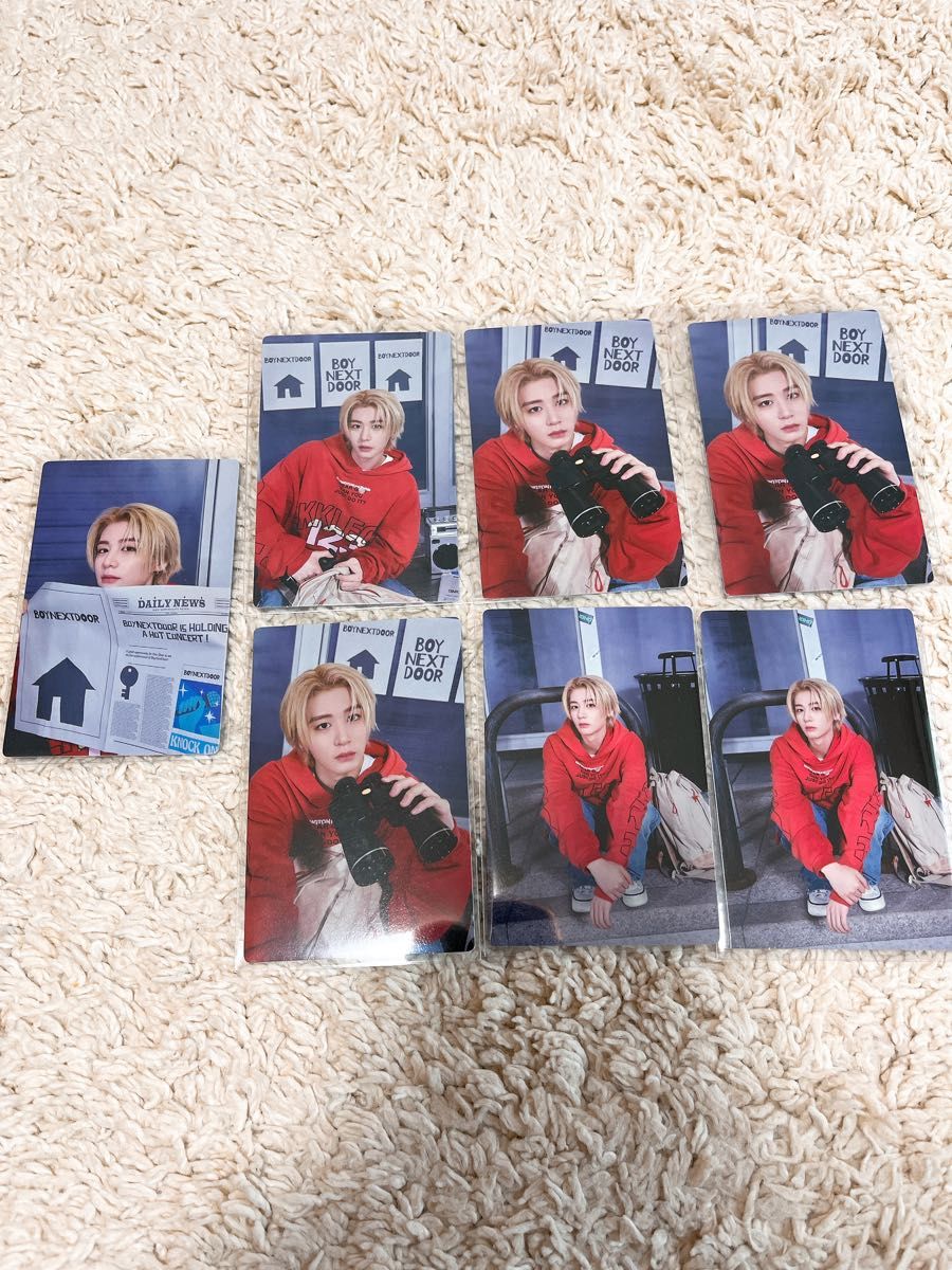 BOYNEXTDOOR knock on 名古屋 愛知 イハン セット トレカ BOYNEXTDOOR knock on 名古屋 愛知 6枚 セット トレカ