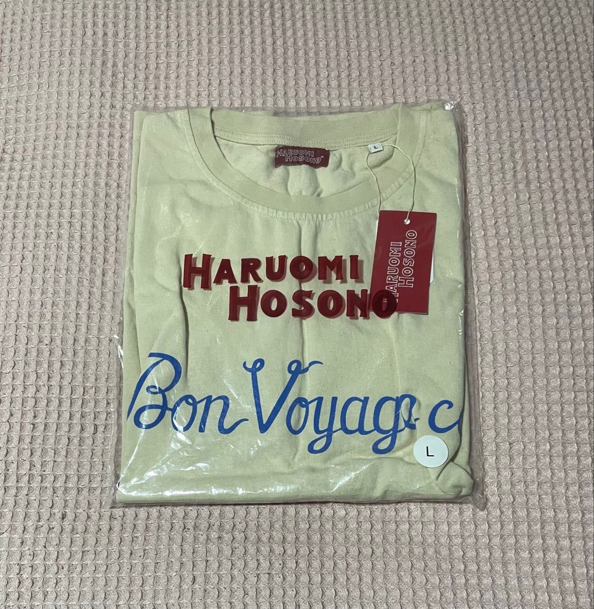 細野晴臣 Bon Voyage co. Tシャツ Lサイズ 細野晴臣 HARUOMI HOSONO トロピカルダンディ Tシャツ 両面