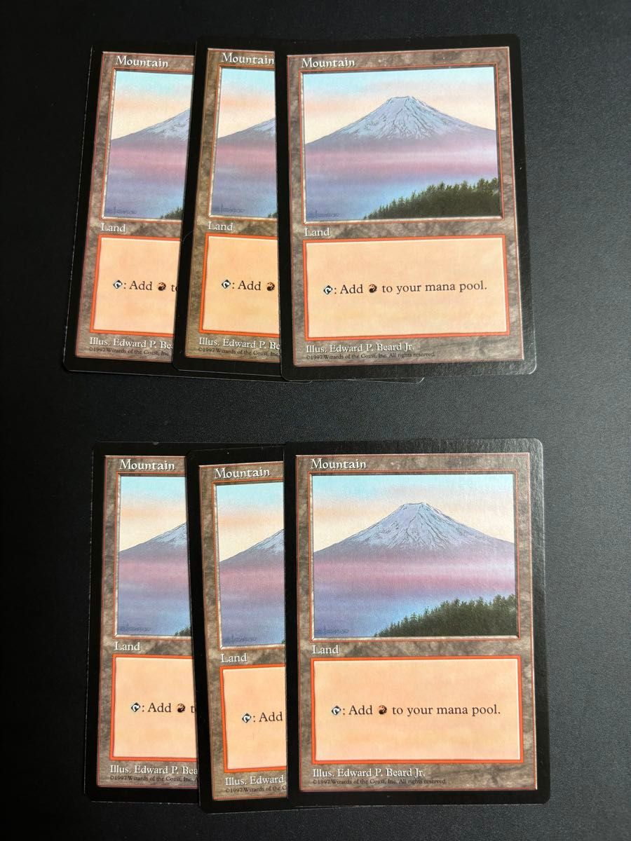 MTG 山チャレンジ 6枚 マジック ザ・ギャザリング 山 6枚セット|Yahoo!フリマ(旧
