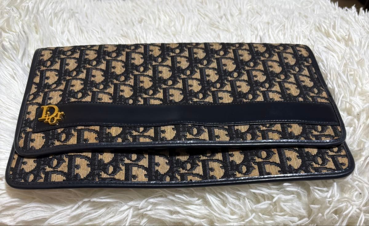 Christian Dior クラッチバッグ&長財布セット トロッター柄 クリスチャンディオール Dior クラッチバッグ トロッター柄