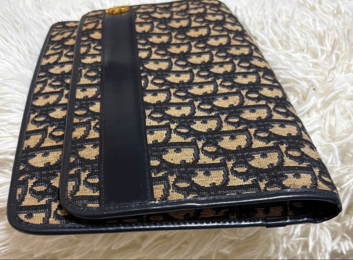 1E160/クリスチャンディオール/クラッチバッグ/トロッター柄/CDロゴ クリスチャンディオール Dior クラッチバッグ トロッター柄