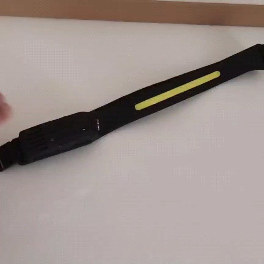 充電式LEDヘッドライト 高輝度センサーOFF/ON付 軽量・防水・6モード アウトドア・防災対応