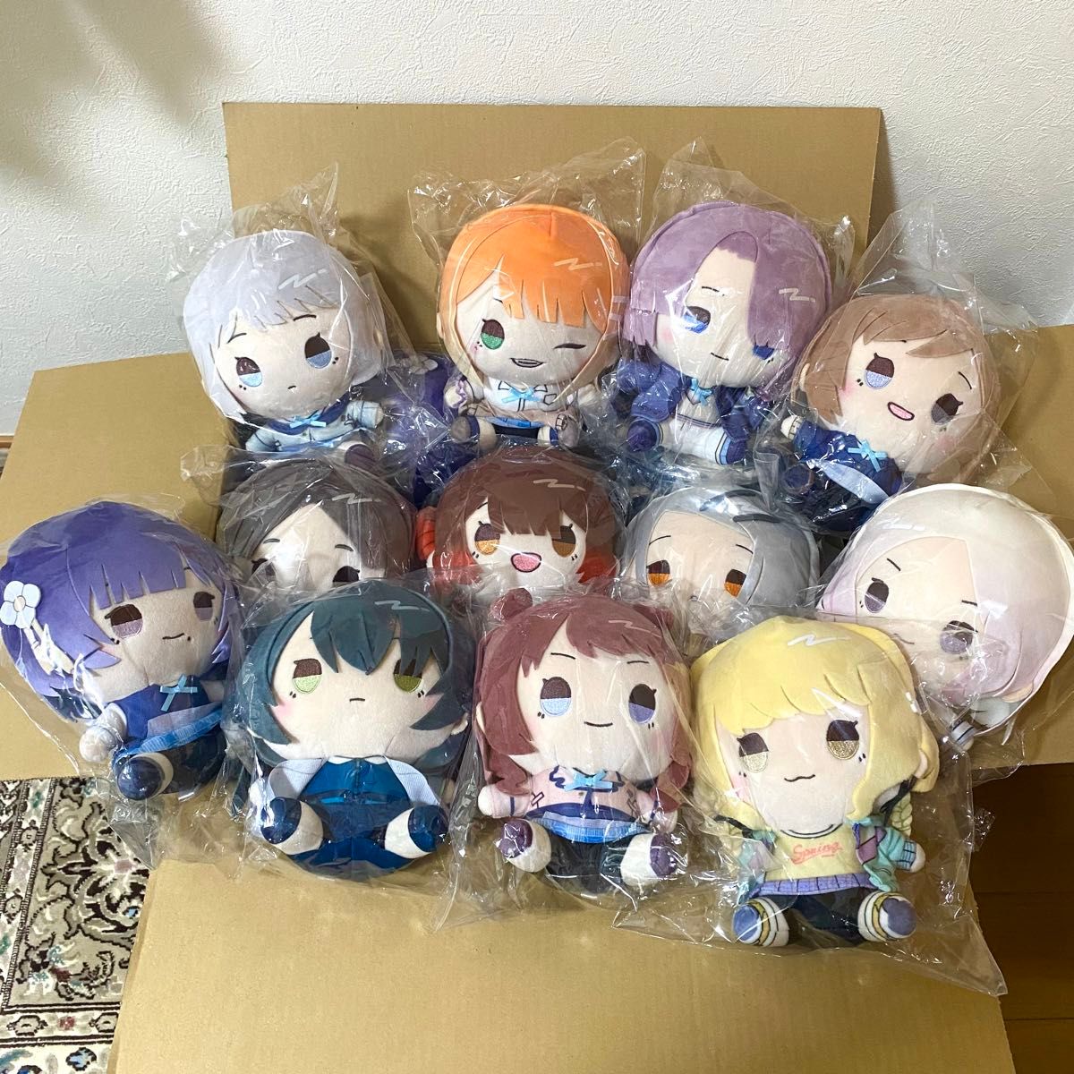 学園アイドルマスター 学マス もちどる ぬいぐるみ 12体セット 学園アイドルマスター 学マス もちどる ぬいぐるみ 12体セット