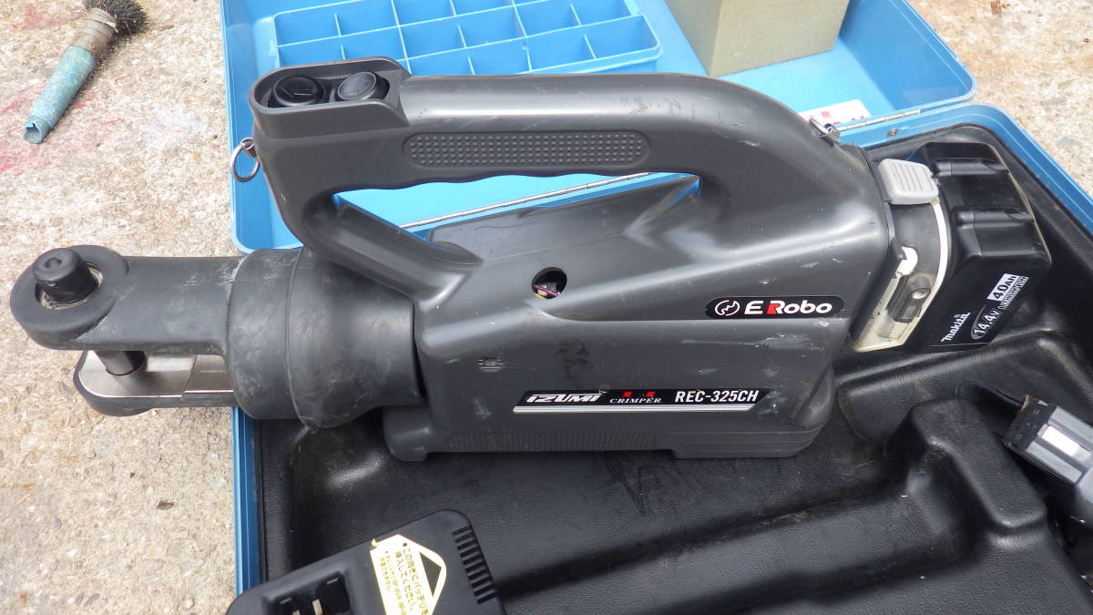 Yahoo!オークション - イズミ 圧着器 REC-325CH 電気 設備 配線 Yahoo!オークション - イズミ 圧着器 REC-325CH 電気 設備 配線