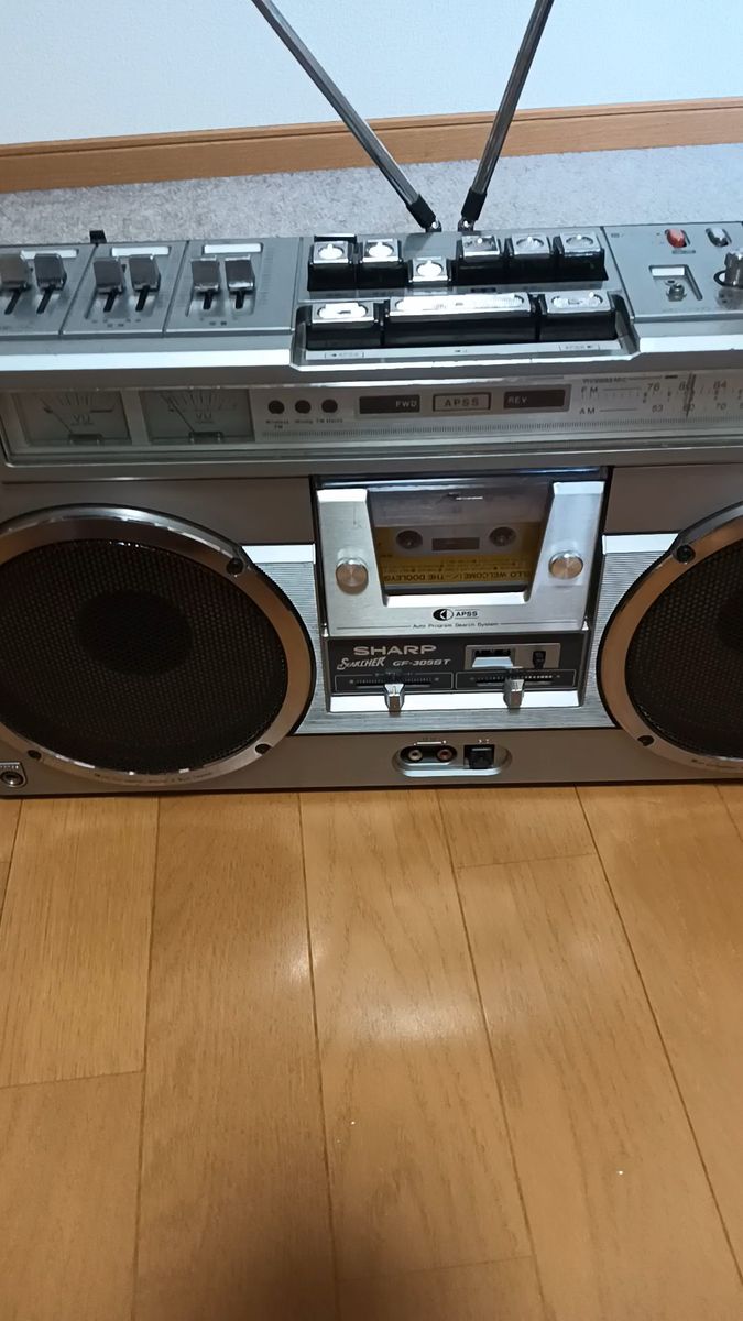 SHARP SEARCHER GF-305ST ラジカセ 希少 昭和レトロ