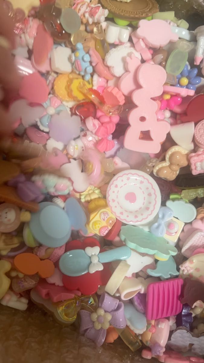 デコパーツ まとめ売り デカパのみキャラ有り 4kg以上