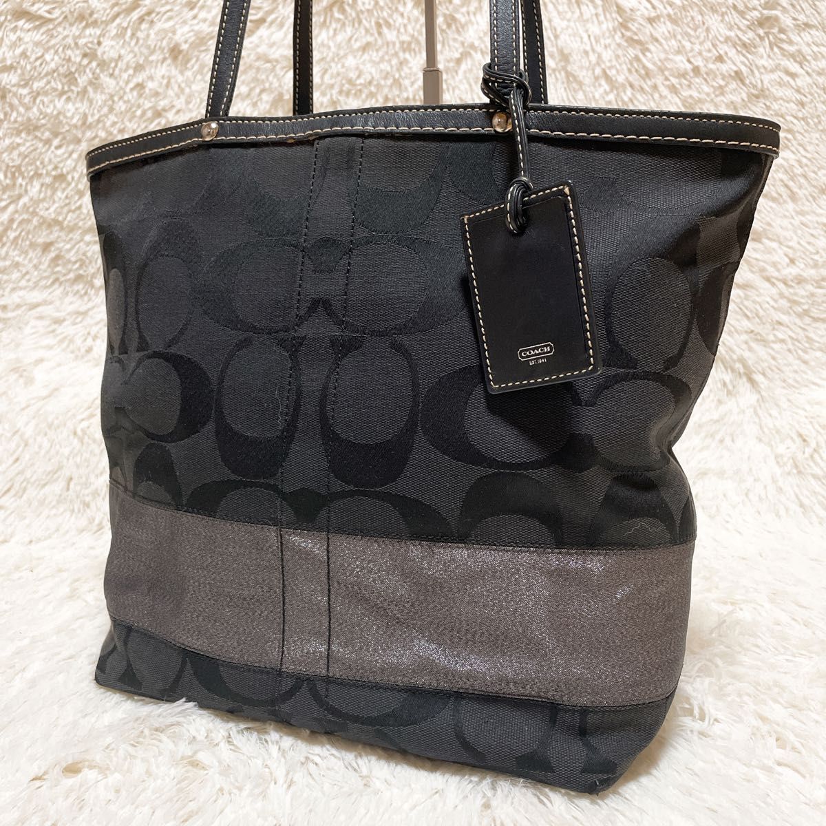 未使用 COACHシグネチャーA4 2wayトートバッグCF339肩掛け男女兼用 A4】COACH コーチ トートバッグ 肩掛け ショルダーバッグ
