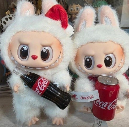 【正規品】Coca-Cola ラブブ2種&店員ラブブセット　本日値下げ！ 正規品】THE MONSTERS Coca-Cola ラブブ コカコーラ THE MONSTERS