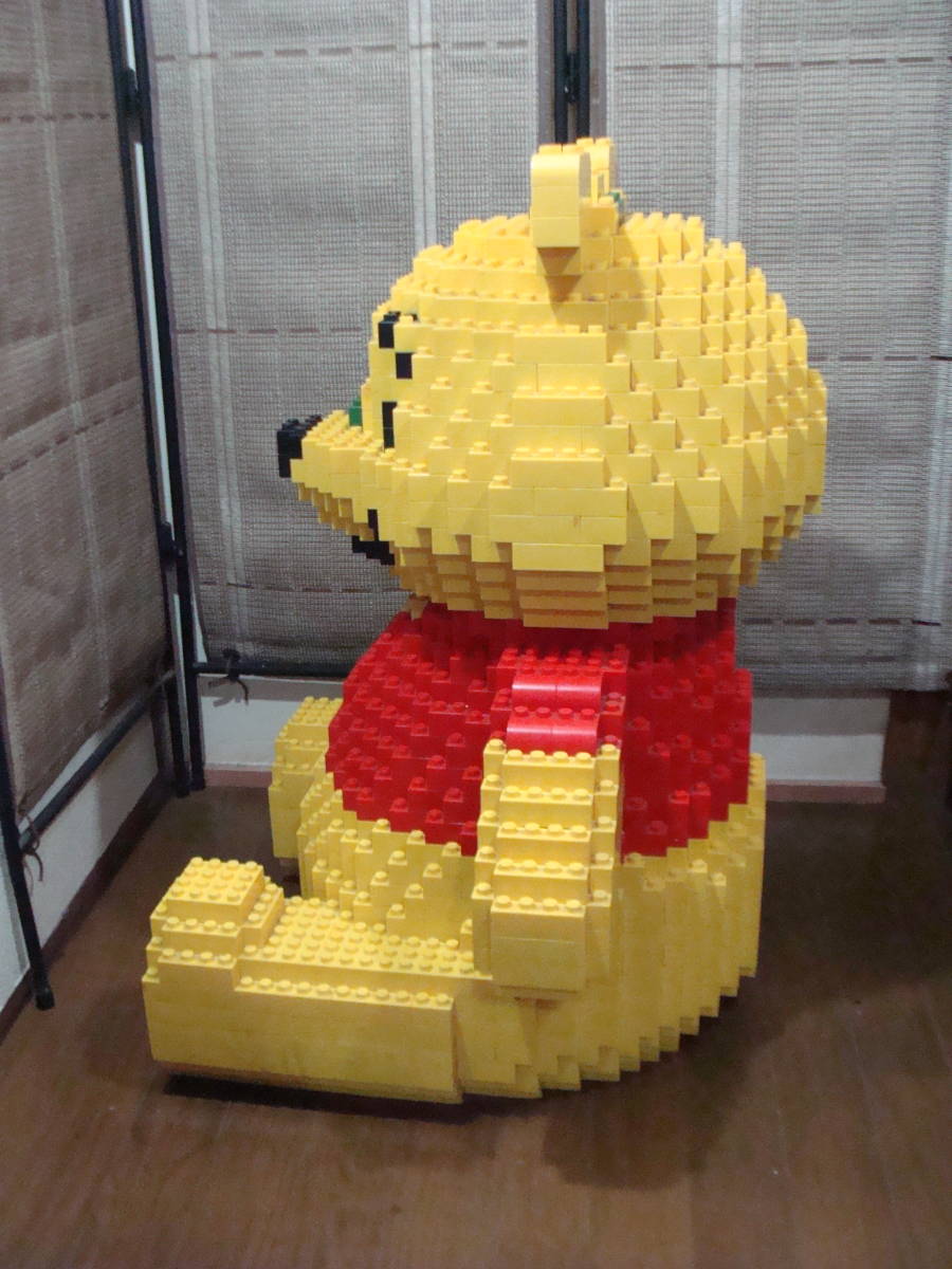 11900円 ダイヤブロック 大きなクマのプーさん ディスプレー 11900円 ダイヤブロック 大きなクマのプーさん ディスプレー