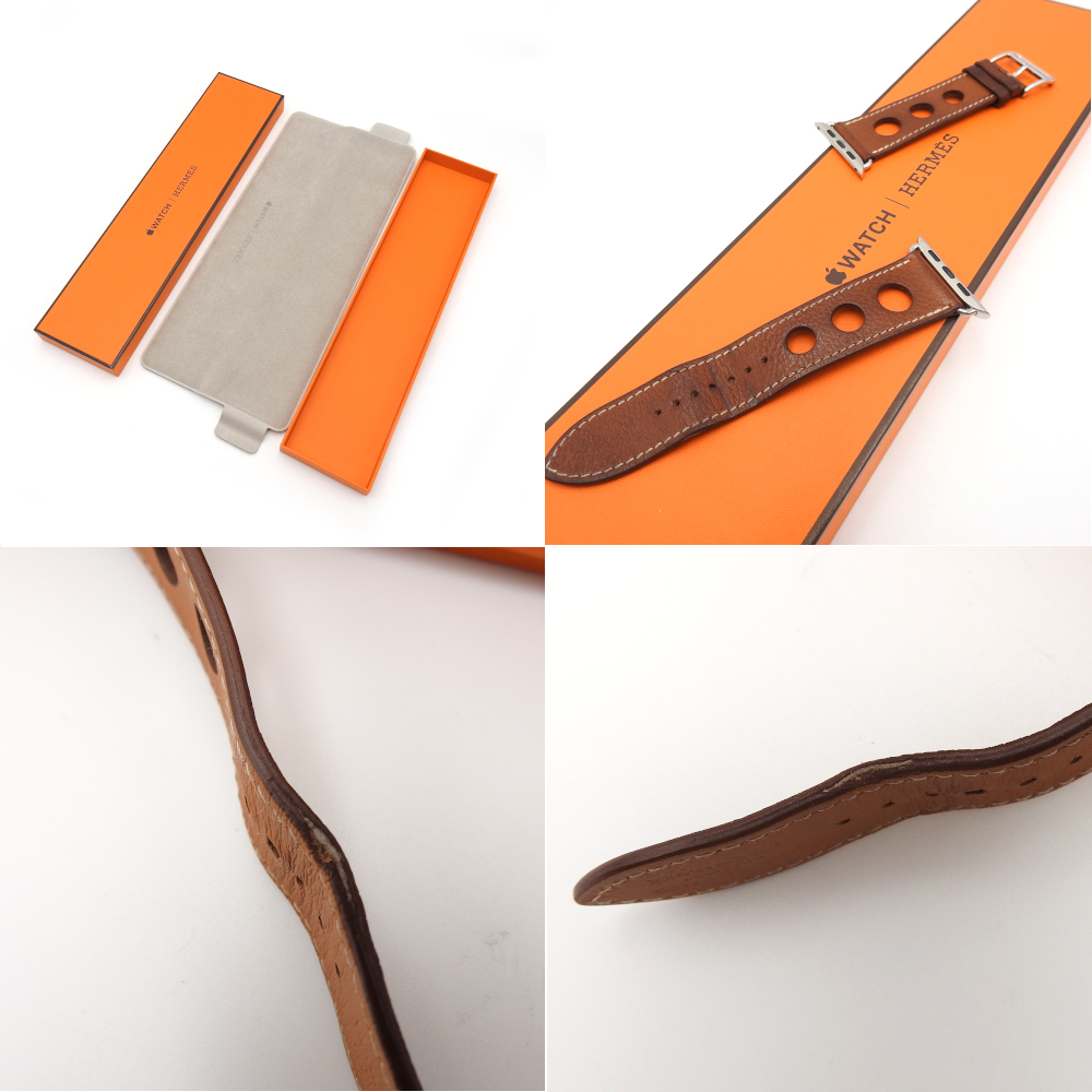 希少【正規品】HERMES APPLE WATCH 44mm ヴォー・ガラ(茶) | thehcac.org