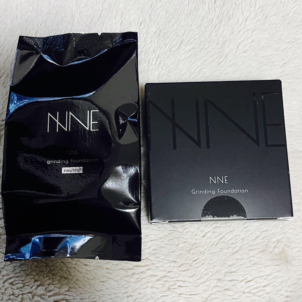 NNEグラインディングファンデーション ニュートラル ケース+リフィル NNE グラインディングファンデーション neutral レフィル & 専用